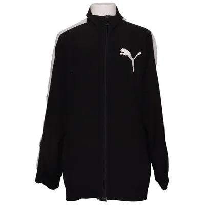 Sports jacket (Black, White) from Puma Polyester
