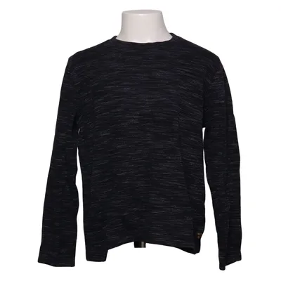 Sweater (Blue, Gray, White) from Zara Cotton, Polyester, Viscose