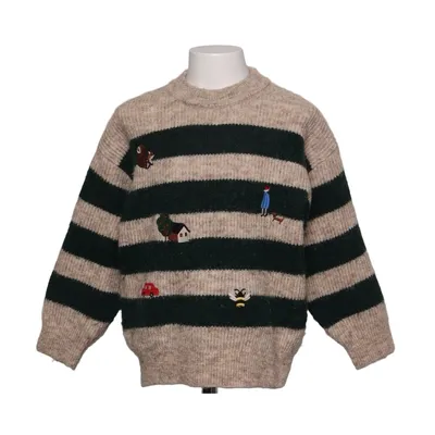 Sweater (Beige, Grøn, Flerfarvet) fra Zara
