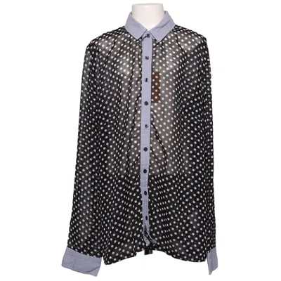 Blus (Svart, Vit) från Florence Bomull, Polyester