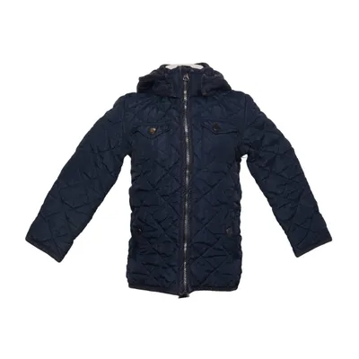 Winterjas (Blauw) van Dopo Dopo Katoen, Polyester