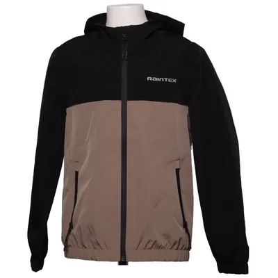 Rain jacket (Black, Beige) from Raintex Polyester