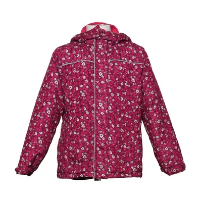 Vinterjacka (Röd, Vit, Flerfärgad) från Topolino Polyester