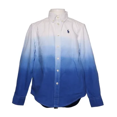 Overhemd (Wit, Blauw) van Ralph Lauren Katoen