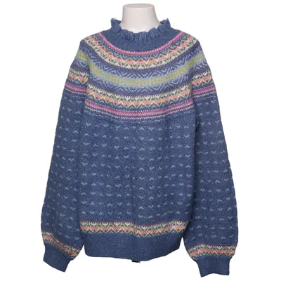 Sweater (Blue, Multicolored) from Per Una Acrylic, Polyester