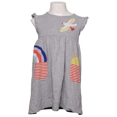 Kleid (Grau, Mehrfarbig) von Mini Boden Baumwolle