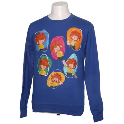 Collegetröja (Blå, Flerfärgad) från Pumucki Bomull, Polyester