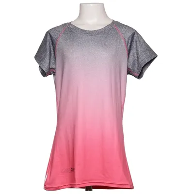 Sports top (Gray, Pink) from Ergeenomixx Elastane, Polyester