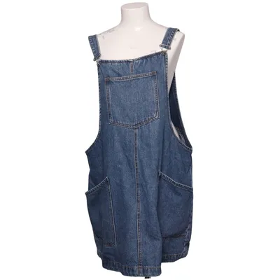 Hängselklänning (Blå) från Violeta by Mango Bomull