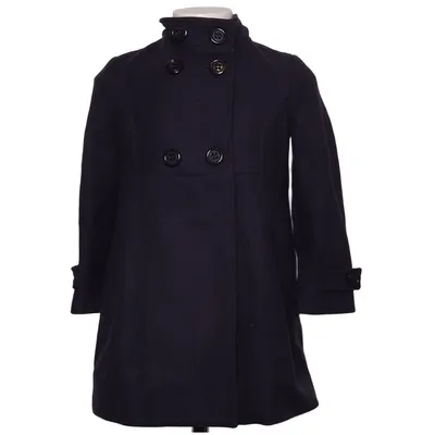 Manteau (Violet) de United Colors of Benetton Acétate, Polyamide, Viscose, Laine
