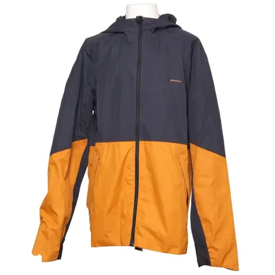 Allvädersjacka (Grå, Orange) från Quechua Polyamid, Polyester, Polyuretan