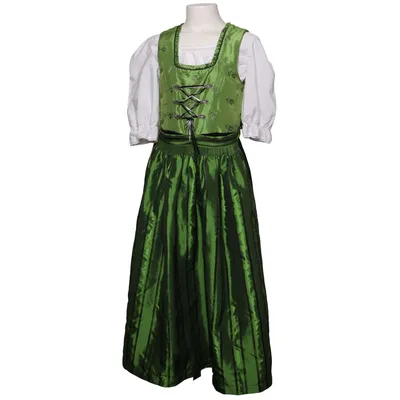 Dirndl (Grön, Vit) från Turi Landhaus Bomull