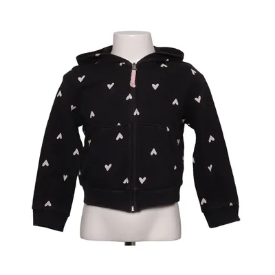 Hoodie (Black, White) from H&M Cotton, Elastane, Polyester