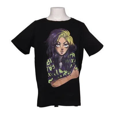 T-shirt (Zwart) van Billie Eilish Katoen