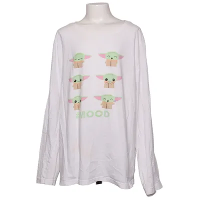Långärmad t-shirt (Vit, Flerfärgad) från Star Wars Bomull