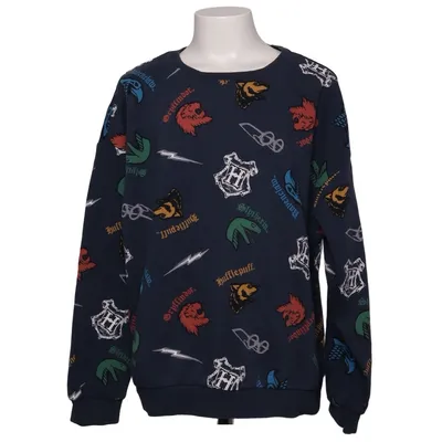 Sweatshirt (Blue, Multicolored) from Harry Potter Cotton, Polyester