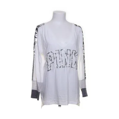 Långärmad t-shirt (Vit, Grå, Silverfärgad) från Pink Victoria's Secret