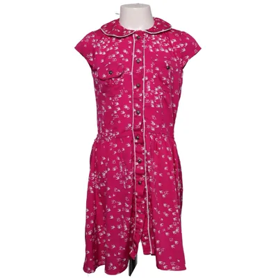 Kjole (Pink, Hvid) fra YD Polyester