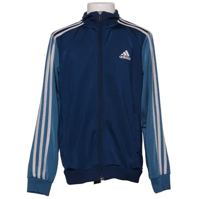 Sports jacket (Blue, White) from Adidas Recycled polyester