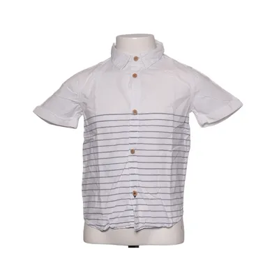 Chemise à manches courtes (Blanc, Bleu) de Zara Boys Collection