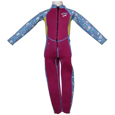 Wetsuit (Black, Blue) from Lansru