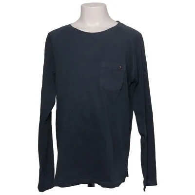 Langærmet t-shirt (Blå) fra Zara Boys Bomuld