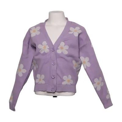 Cardigan (Lilla, Hvid, Gul) fra Page One Young Polyamid, Polyester, Viscose