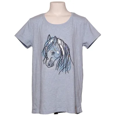 T-shirt (Blå) fra Yigga Bomuld, Elastan, Polyester