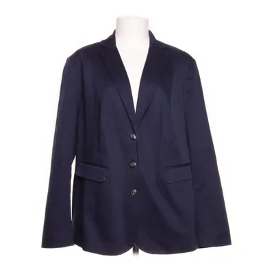Blazer (Blue) from Sheego Casual Cotton, Elastane, Polyester