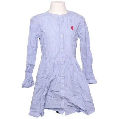 Skjortklänning (Blå, Vit) från Topolino Bomull