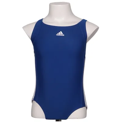 Badedragt (Blå, Hvid) fra Adidas Elastan, Genanvendt polyester