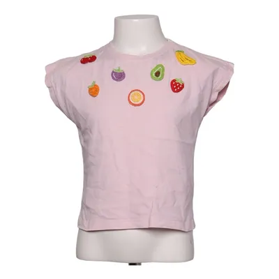 T-shirt (Pink, Multicolored) from Zara Cotton, Elastane