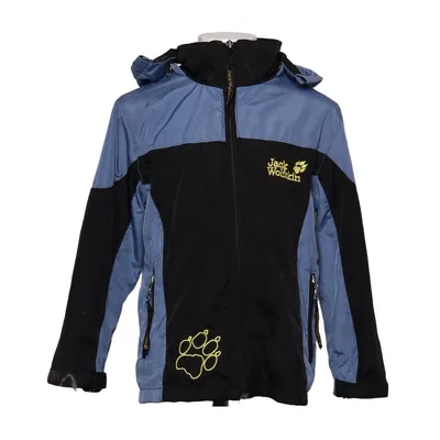Outdoor jacket (Blue, Black) from Jack Wolfskin