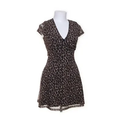 Robe portefeuille (Marron, Noir, Beige) de New Look Élasthane, Polyester