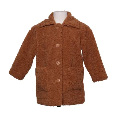 Fleecejakke (Brun) fra Sanetta Polyester