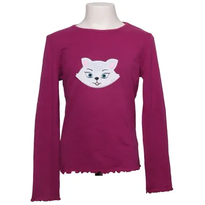 Langærmet t-shirt (Pink) fra Here + There by C&A