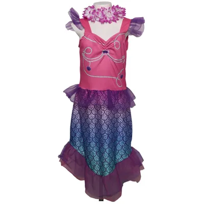Fancy dress (Pink, Blue, Purple) from L&D Polyester