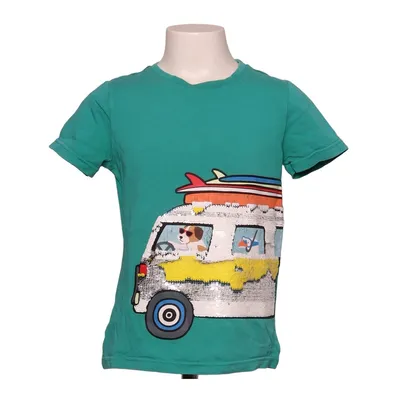 T-shirt (Vert) de Mini Boden Coton
