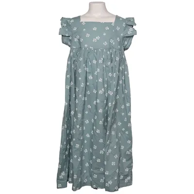Dress (Green, White) from Petit Bateau Cotton