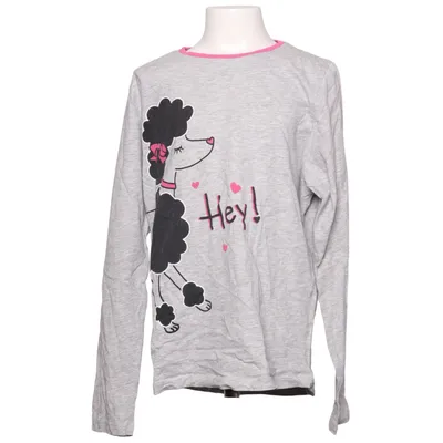 Långärmad t-shirt (Grå, Rosa, Svart) från Nightwear Bomull, Viskos