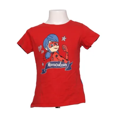 T-shirt (Bleu, Rouge) de Miraculous Coton