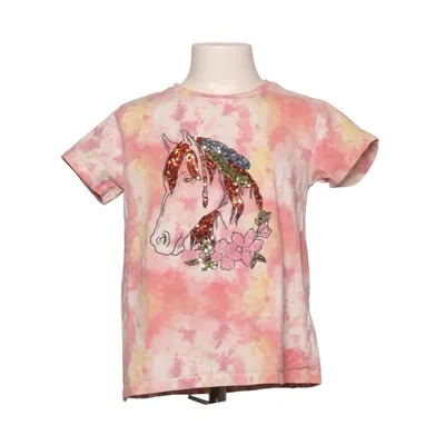 T-shirt (Roze, Meerkleurig) van Bonds Katoen, Elastaan