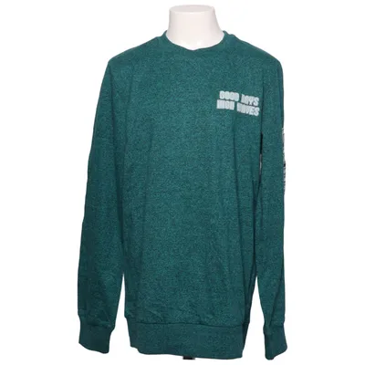 Collegetröja (Grön) från WE Bomull, Polyester