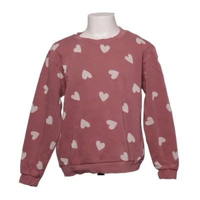 Sweatshirt (Pink, White) from H&M Cotton, Polyester