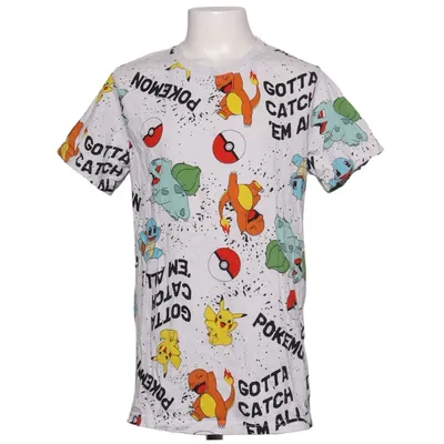 T-shirt (White, Multicolored) from Pokémon Cotton