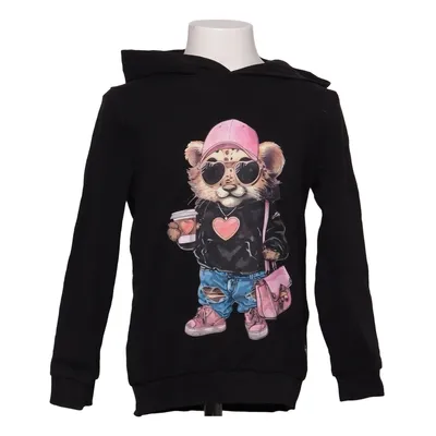 Hoodie (Black, Multicolored) from A Punto. Cotton, Elastane