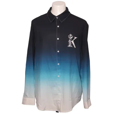 Skjorta (Blå, Grå, Vit) från Manfinity Polyester