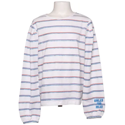 Langærmet t-shirt (Hvid, Blå, Rød, Lilla) fra CKS Bomuld