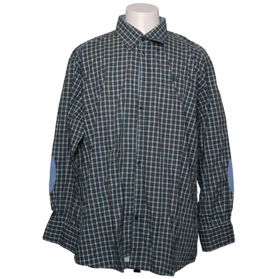 Buttondown-skjorta (Grön, Vit, Flerfärgad) från Otto Kern