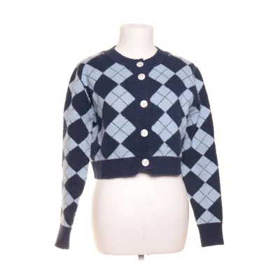 Cardigan (Blauw) van Glamorous Polyamide, Polyester, Viscose